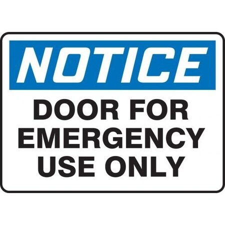 OSHA NOTICE SAFETY SIGN DOOR FOR MEXT805XL